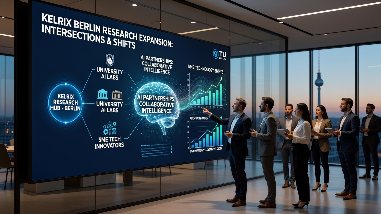 Kelrix Advances Berlin Research Hub Through Ties With University AI Programs and SME Tech Transitions