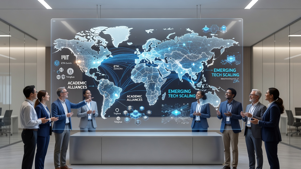Continental network infrastructure supporting academic and technology scaling initiatives
